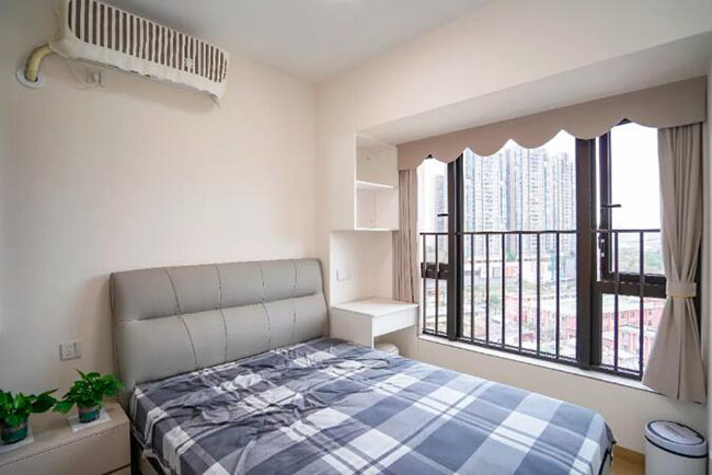 97㎡現(xiàn)代三居，原木色的布局，讓你生活充滿溫暖